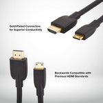 Load image into Gallery viewer, high speed mini HDMI cable
